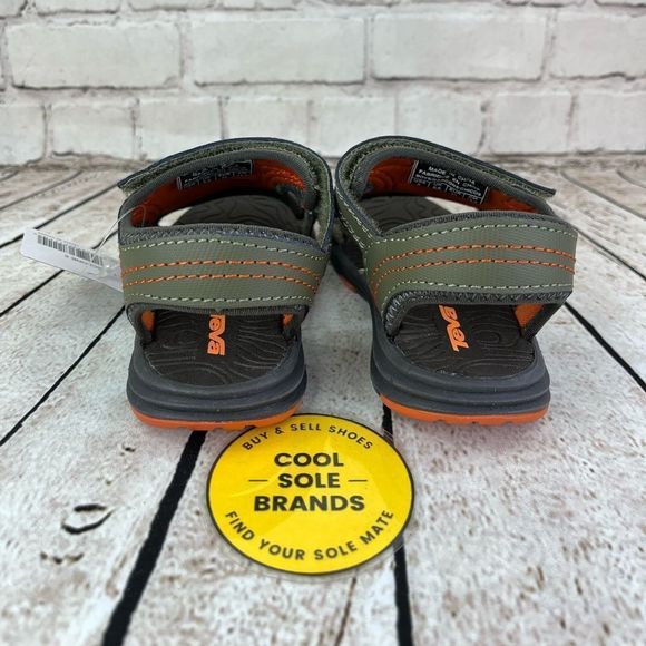 Teva Boys Sandals Psyclone, green Camo, Size 6, Water Shoes Hiking Beach. NWT - Picture 4 of 9